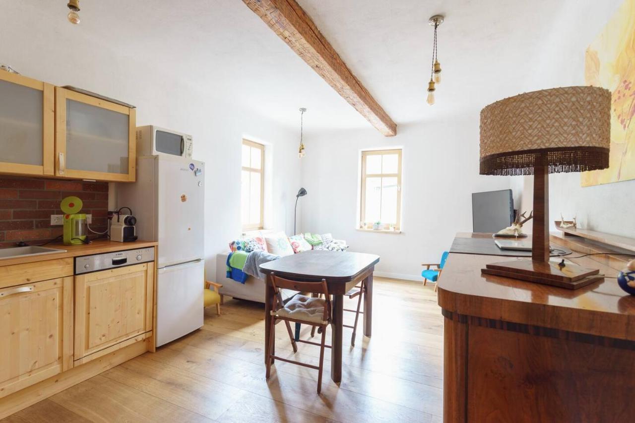 Orgelbauerhaus Schulze Appartement Paulinzella Buitenkant foto