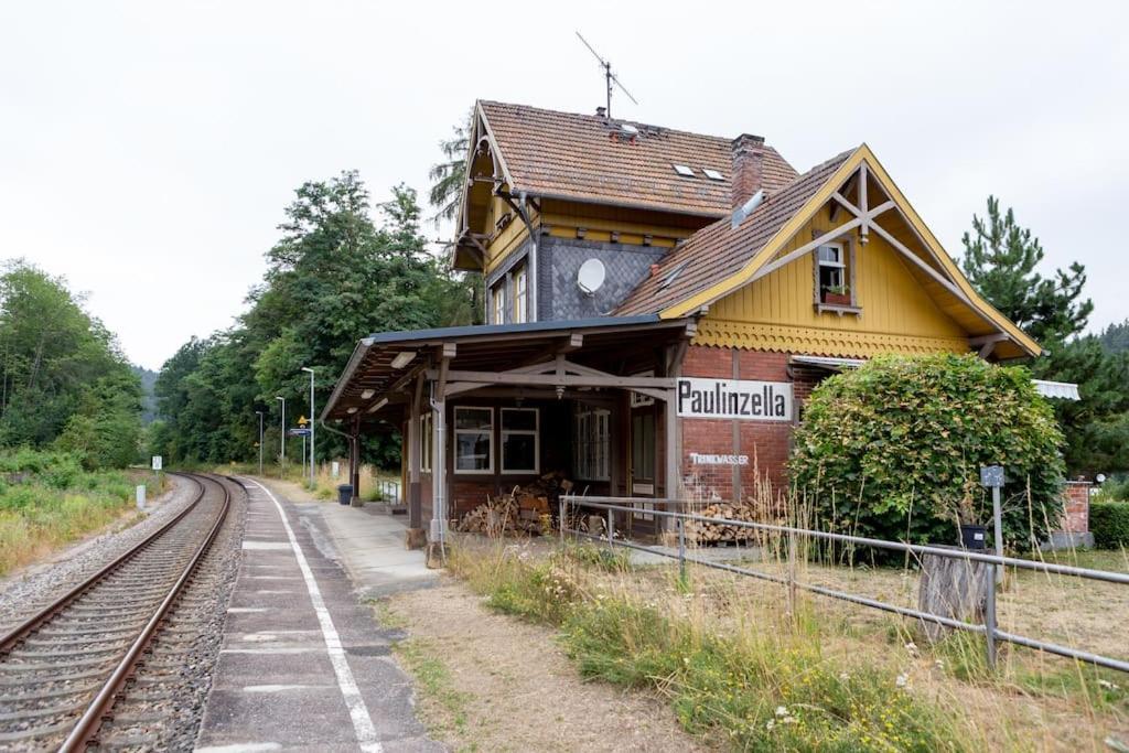 Orgelbauerhaus Schulze Appartement Paulinzella Buitenkant foto