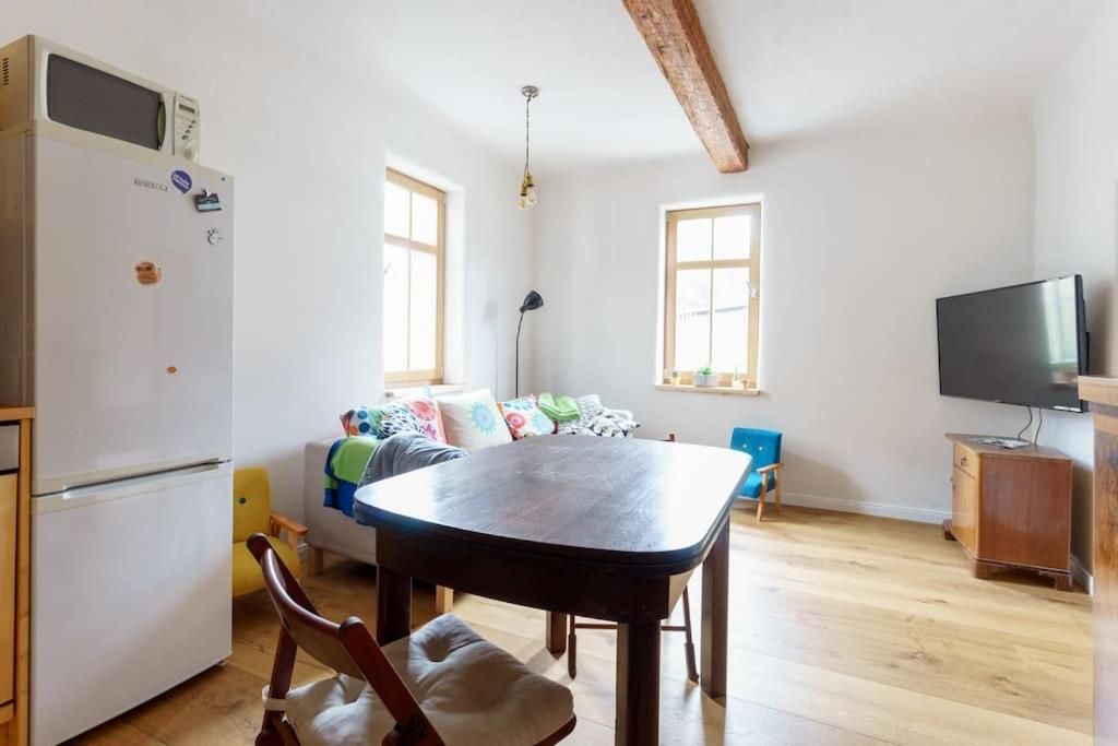 Orgelbauerhaus Schulze Appartement Paulinzella Buitenkant foto