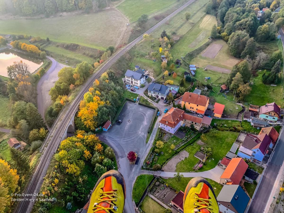 Orgelbauerhaus Schulze Appartement Paulinzella Buitenkant foto
