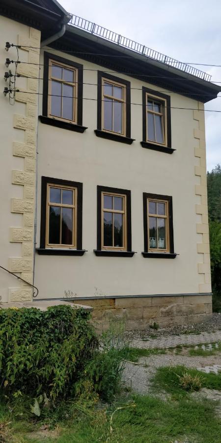 Orgelbauerhaus Schulze Appartement Paulinzella Buitenkant foto